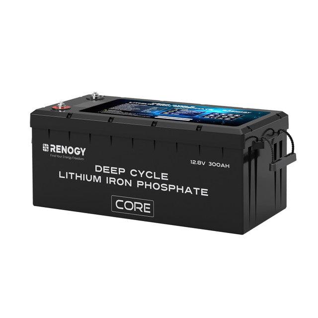 Renogy Solar Batteries Renogy 12V 300Ah Core Series Deep Cycle Lithium Iron Phosphate Battery w/Self-Heating