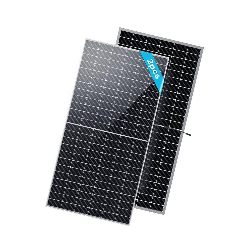 Renogy Solar Panels Renogy 2PCS Bifacial 550 Watt Monocrystalline Solar Panel