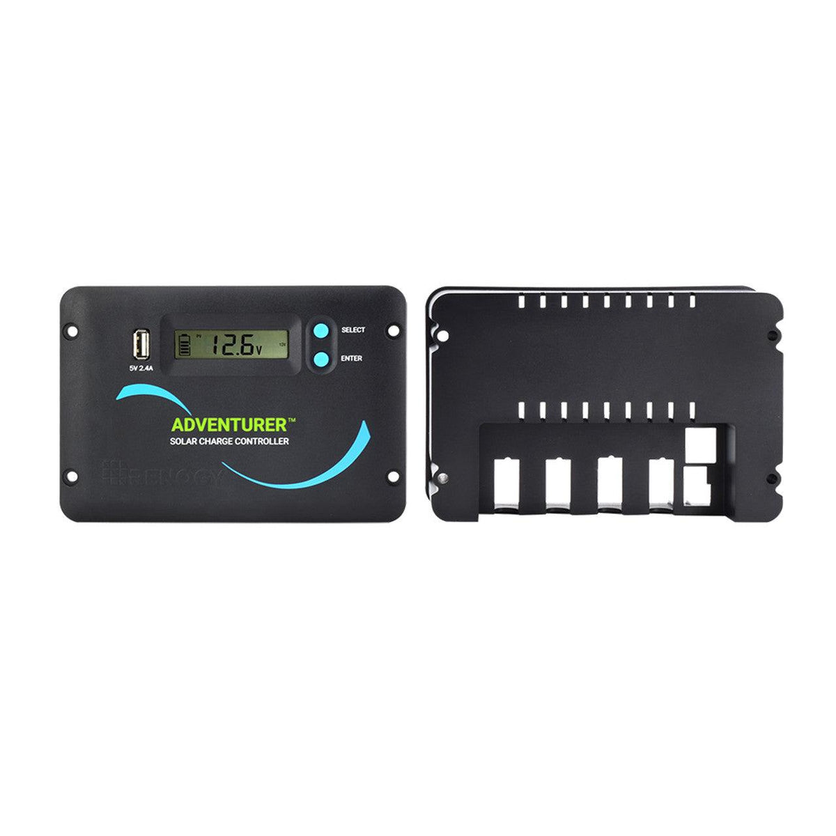 Renogy Solar Charge Controllers and Inverters Renogy Adventurer Li- 30A PWM Flush Mount Charge Controller