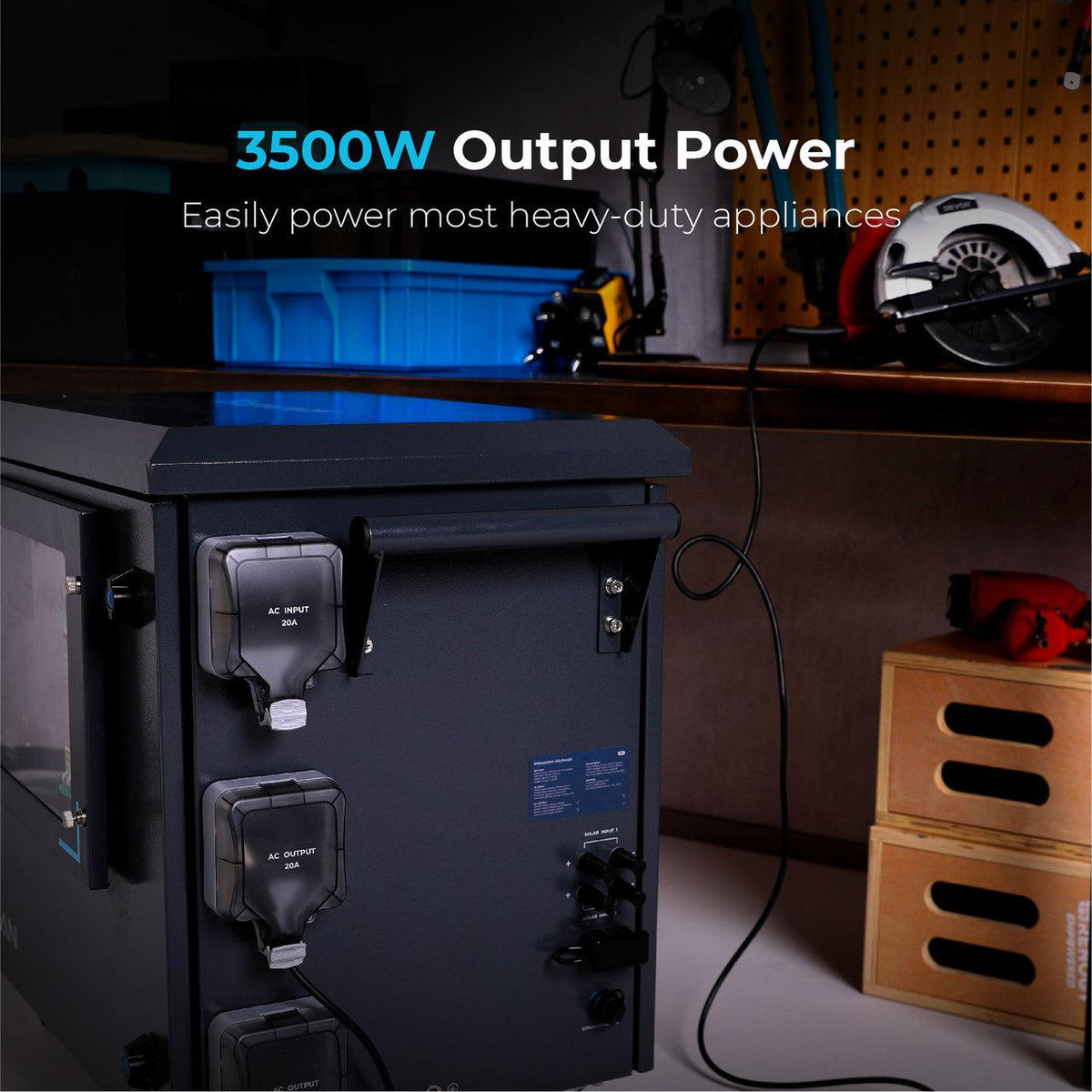 Renogy Solar Batteries Renogy Lycan 5000 Power Box