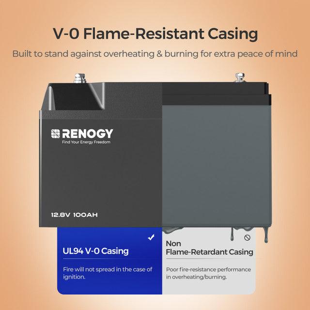 Renogy Solar Batteries Renogy  Product Video 12V 100Ah Pro Smart Lithium Iron Phosphate Battery w/Bluetooth & Self-heating Function
