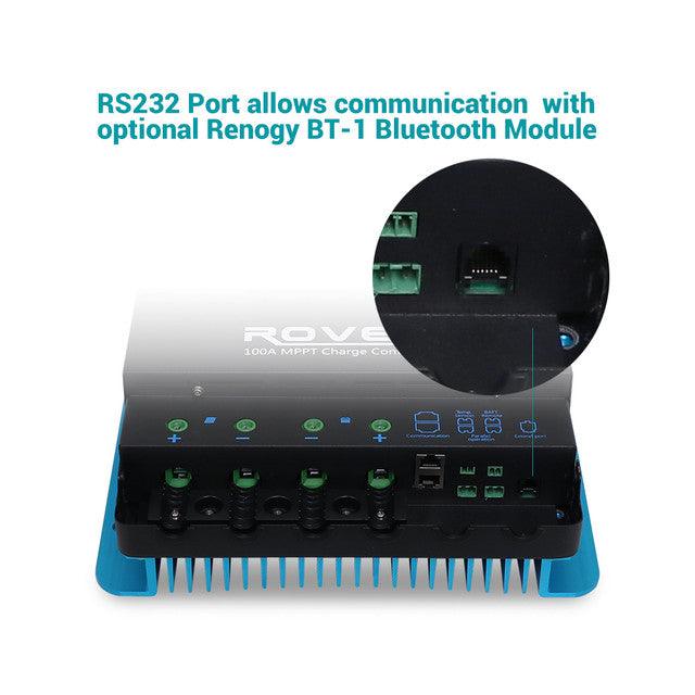 Renogy Solar Charge Controllers and Inverters Renogy Rover 100 Amp MPPT Solar Charge Controller