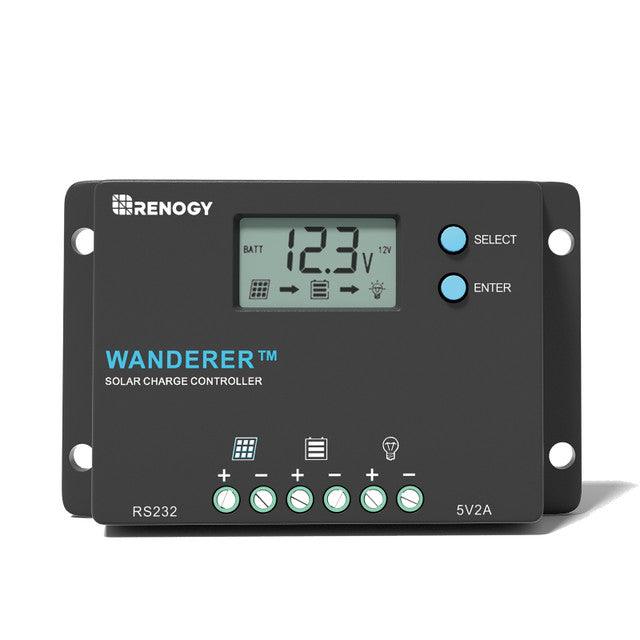 Renogy Solar Charge Controllers and Inverters Renogy Wanderer 10A PWM Solar Charge Controller