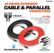 Rich Solar Electrical Wires & Cable 10 Gauge (10AWG) Solar Panel Extension Cable Wire with Parallel Connectors