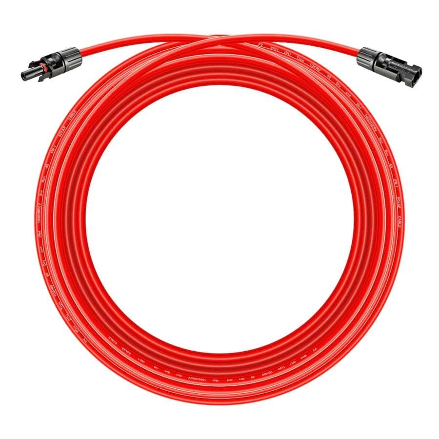 Rich Solar Solar Power Kits 10 Gauge (10AWG) Solar Panel Extension Cable Wire with Solar Connectors- Free Shipping!