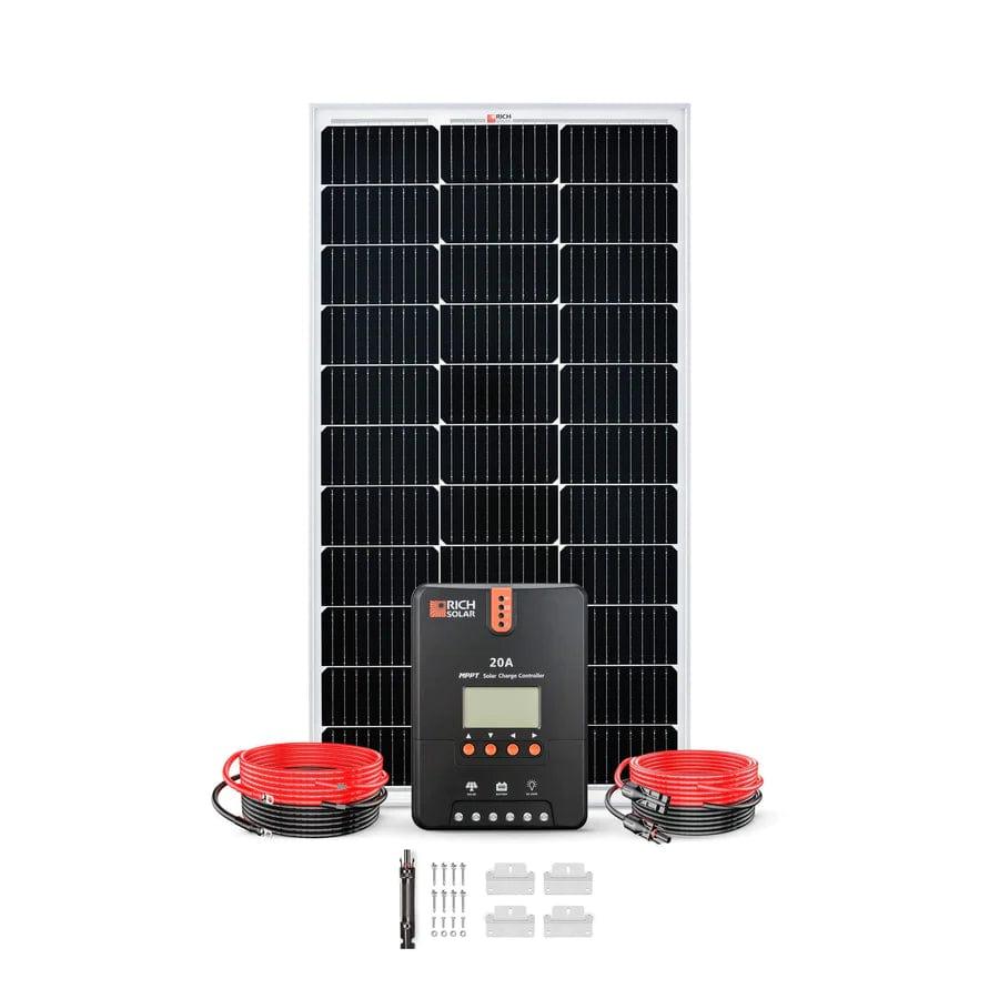 Rich Solar Solar Power Kits 100 Watt Solar Kit - Free Shipping!