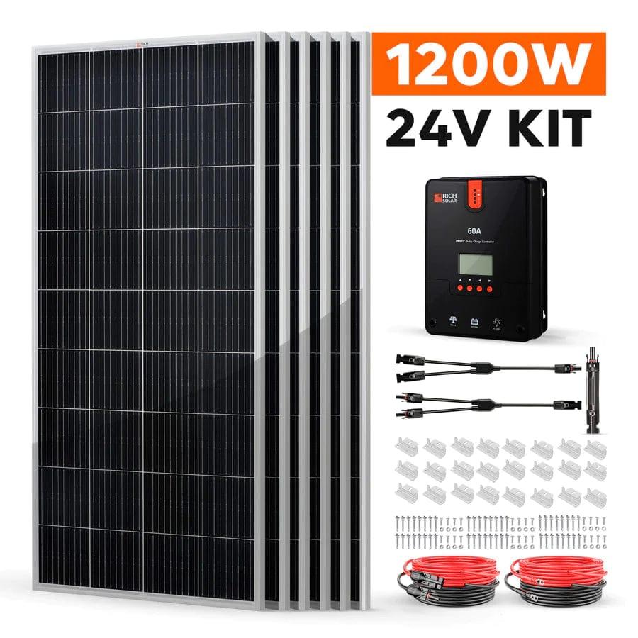 Rich Solar Solar Power Kits 1200 Watt Solar Kit