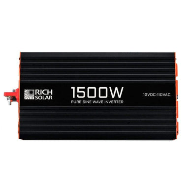 Rich Solar Solar Charge Controllers and Inverters 1500 Watt Industrial Pure Sine Wave Inverter - Free Shipping!
