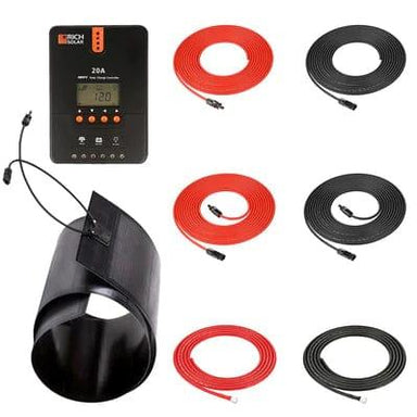 Rich Solar Solar Power Kits 160 Watt Flexible Solar Kit with 20A MPPT Controller (No Batteries) - Free Shipping!