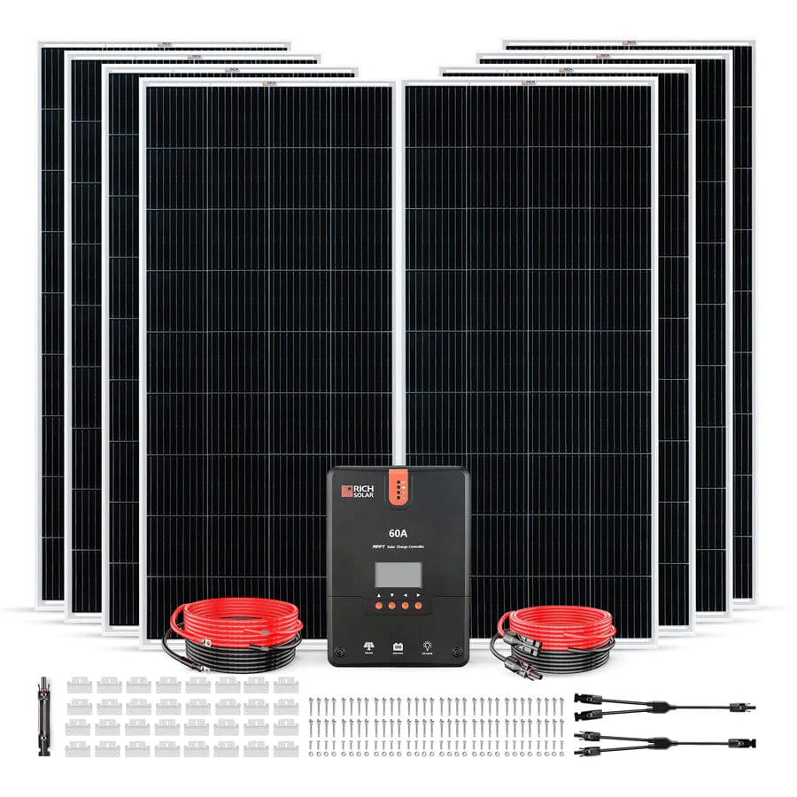 Rich Solar Solar Power Kits 1600 Watt Solar Kit - Free Shipping!