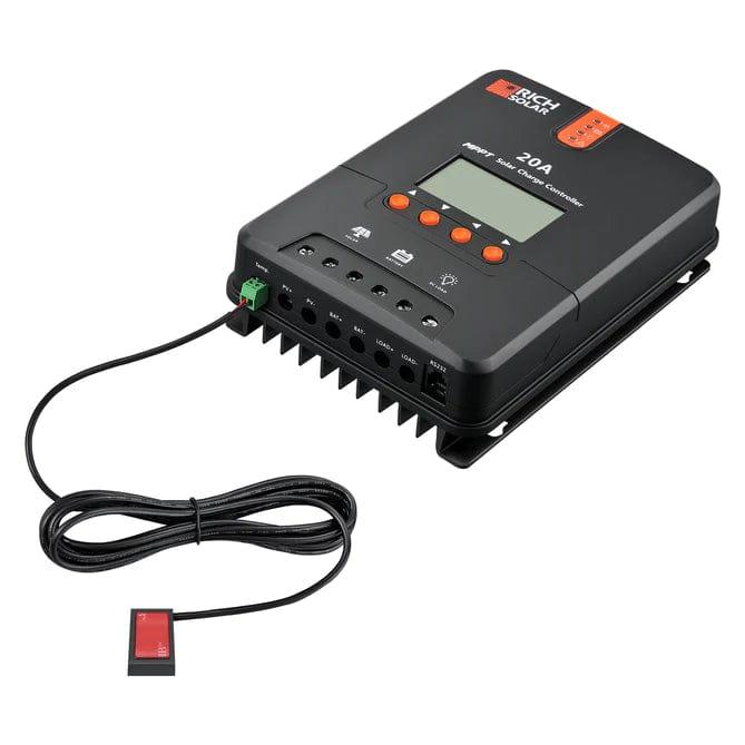 Rich Solar Solar Charge Controllers and Inverters 20 Amp MPPT Solar Charge Controller Free Shipping!