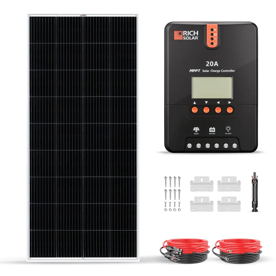Rich Solar Solar Power Kits 200 Watt Solar Kit - Free Shipping!