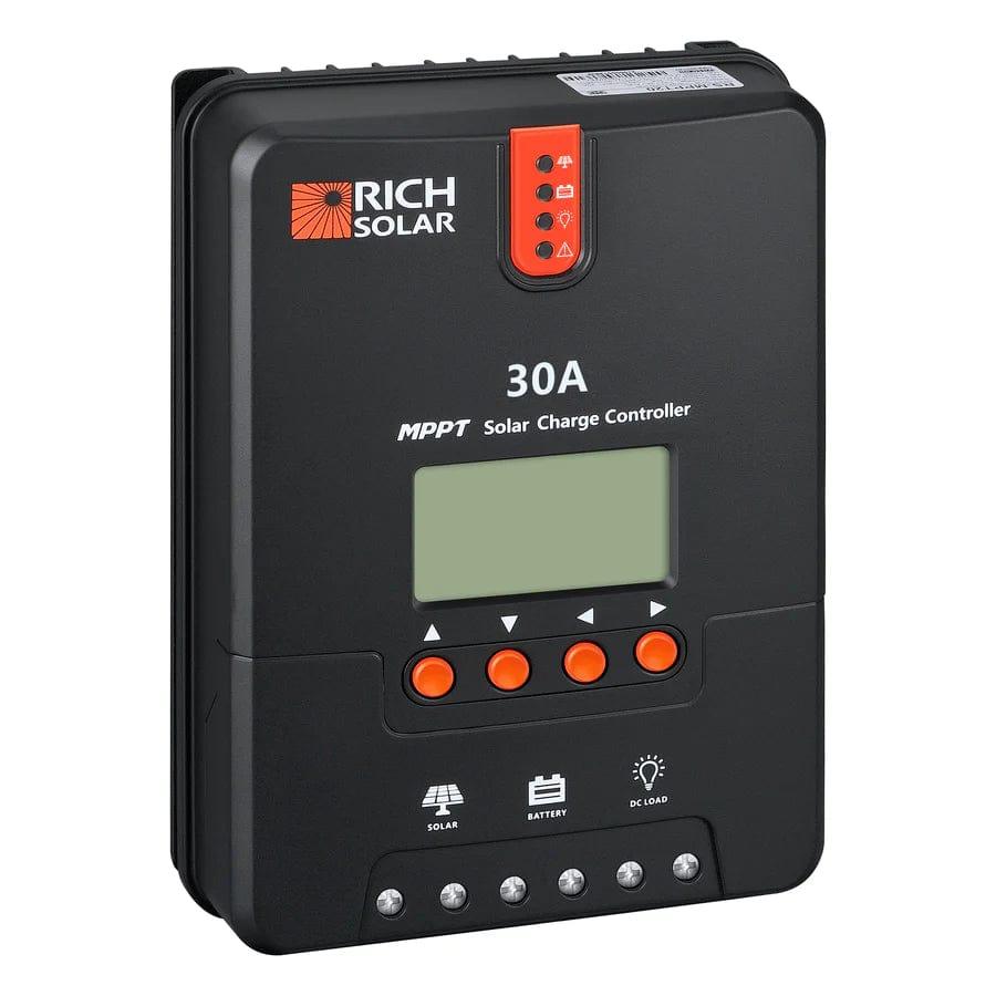 Rich Solar Solar Charge Controllers and Inverters 30 Amp MPPT Solar Charge Controller - Free Shipping!