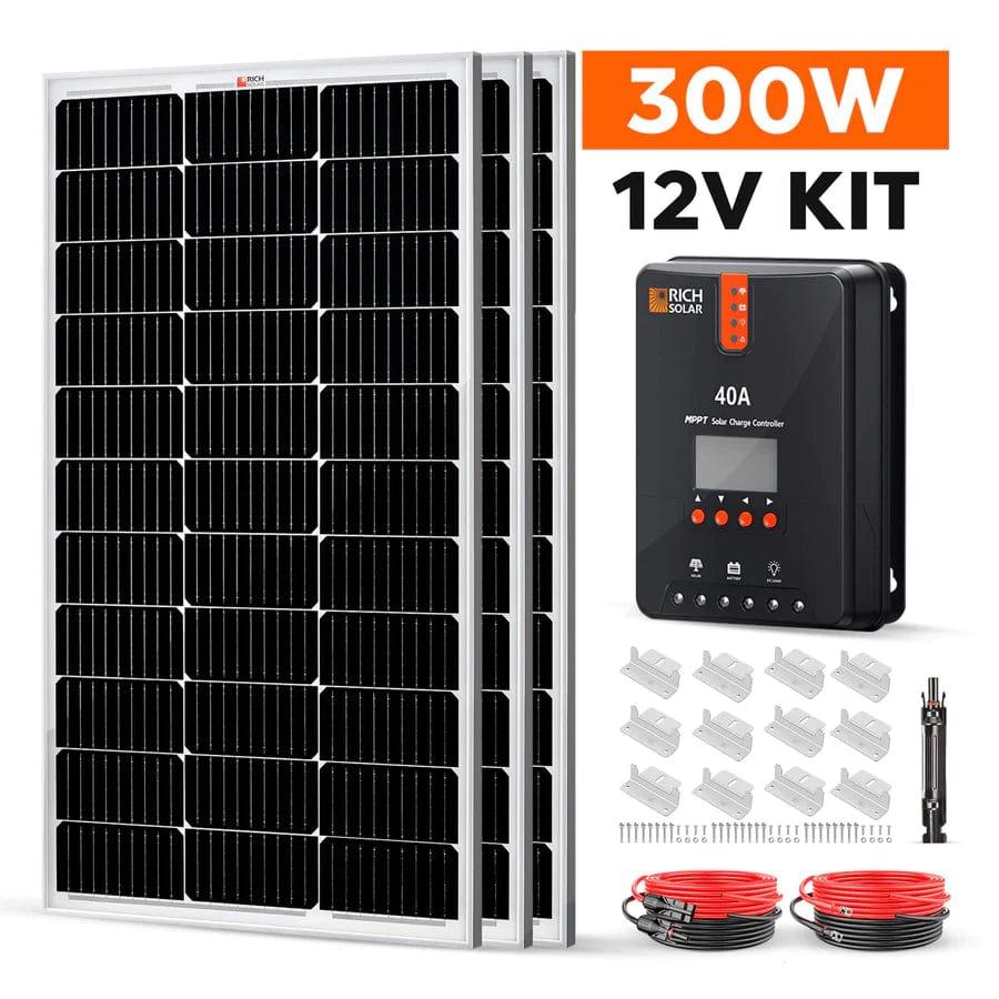 Rich Solar Solar Power Kits 300 Watt Solar Kit - Free Shipping!