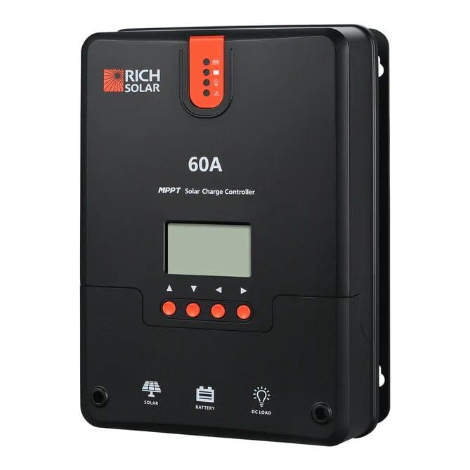 Rich Solar Solar Charge Controllers and Inverters 60 Amp MPPT Solar Charge Controller Free Shipping!