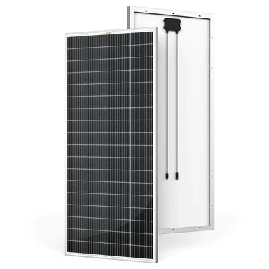 Rich Solar Solar Panels MEGA 100 SLIM | 100 Watt Monocrystalline Solar Panel | Best 12V Slim Panel for VAN RVs and Off-Grid | 25-Year Output Warranty- Free Shipping
