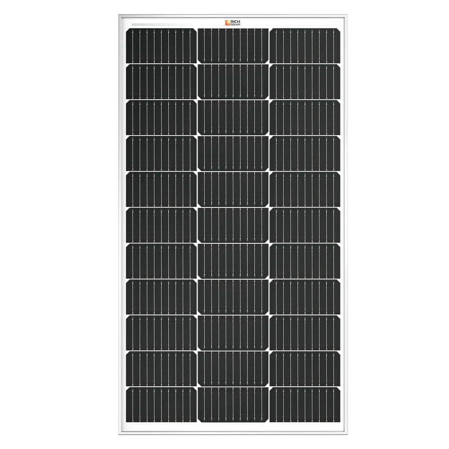 Rich Solar Solar Panels MEGA 100 Watt Monocrystalline Solar Panel | Best 12V Panel for VAN RVs and Off-Grid | 25-Year Output Warranty | UL Certified - Free Shipping!