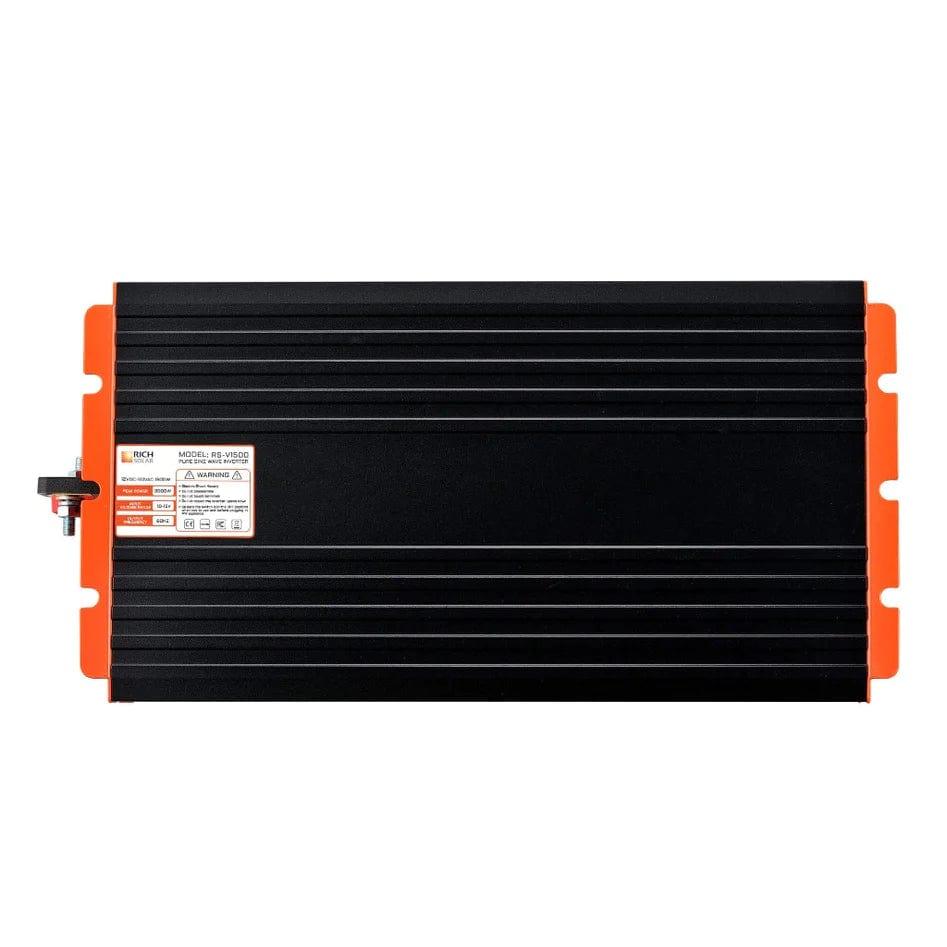 Rich Solar Solar Charge Controllers and Inverters Rich Solar 1500 Watt Industrial Pure Sine Wave Inverter- Free Shipping!