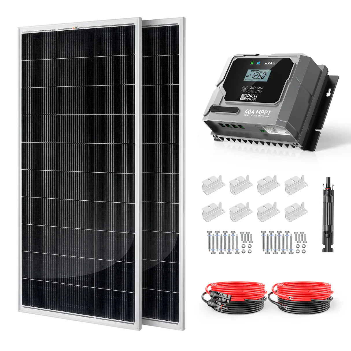 Rich Solar Solar Power Kits Rich Solar 400 Watt Solar Kit with 40A Charge Controller