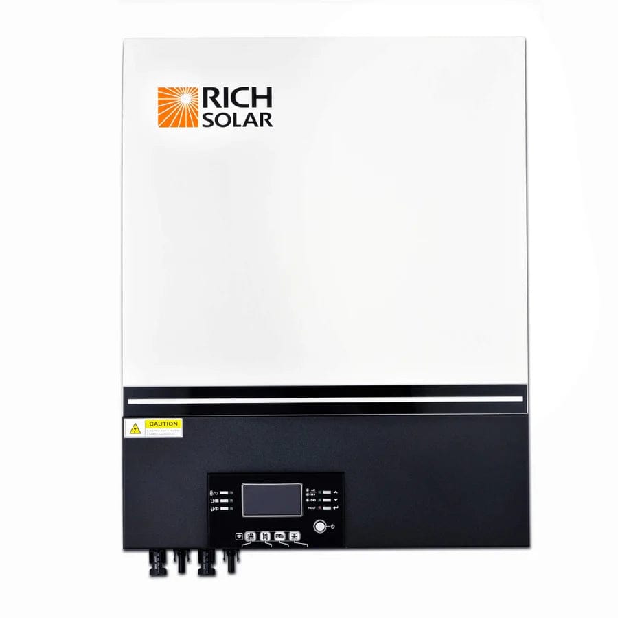 Rich Solar Solar Charge Controllers and Inverters Rich Solar 6500 Watt (6.5kW) 48 Volt Off-grid Hybrid Solar Inverter