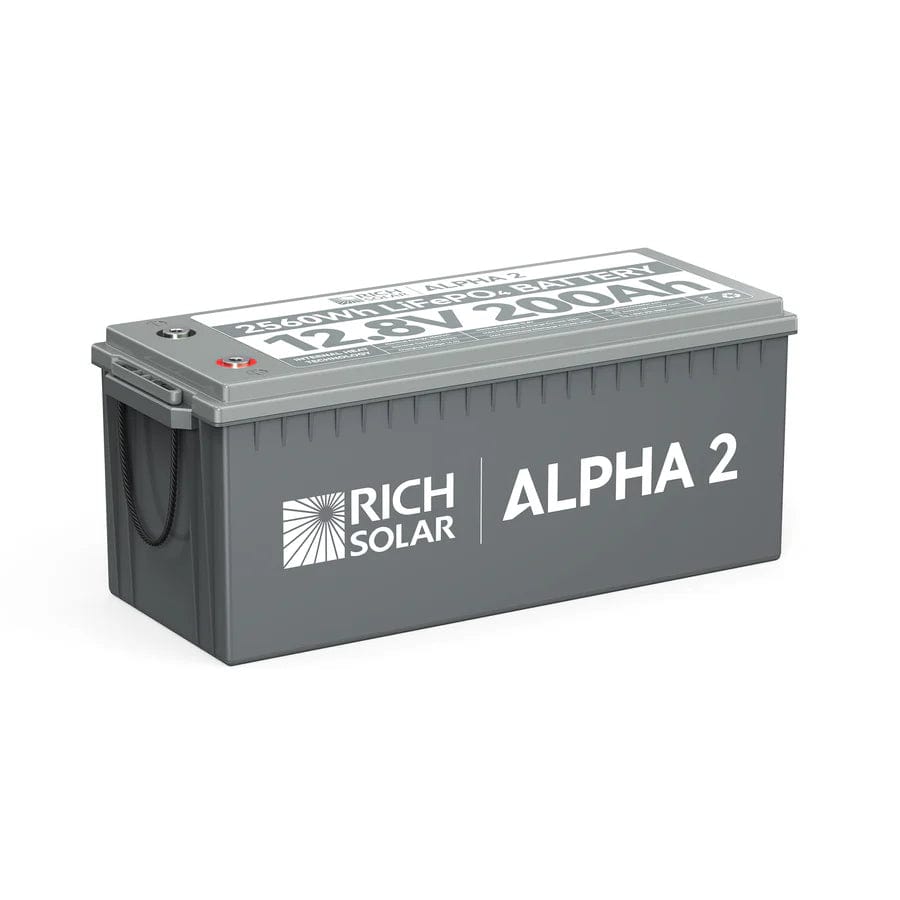 Rich Solar Solar Batteries Rich Solar ALPHA 2 | 12V 200Ah LiFePO4 Battery