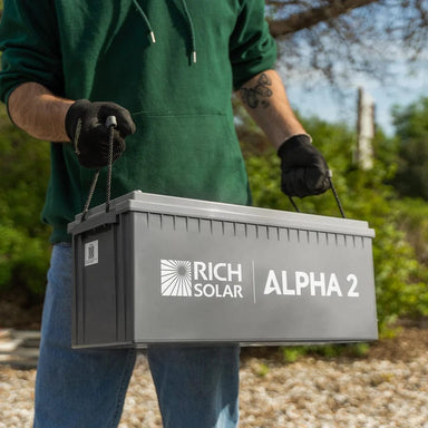 Rich Solar Solar Batteries Rich Solar ALPHA 2 | 12V 200Ah LiFePO4 Battery