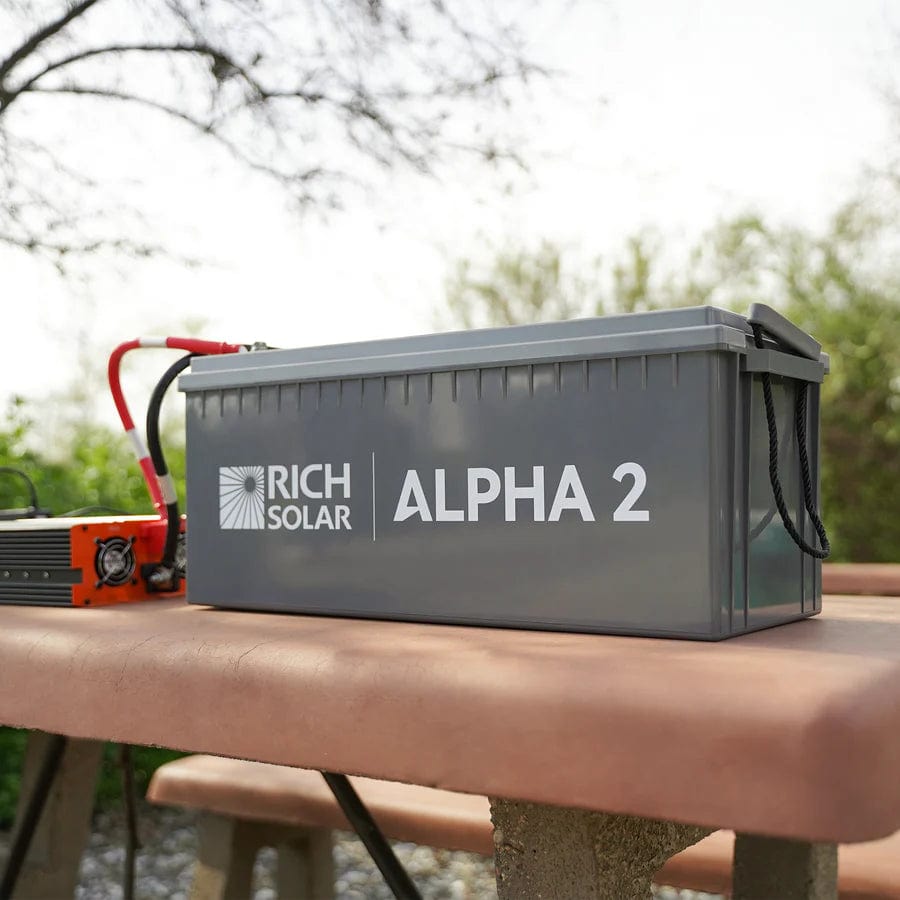 Rich Solar Solar Batteries Rich Solar ALPHA 2 | 12V 200Ah LiFePO4 Battery