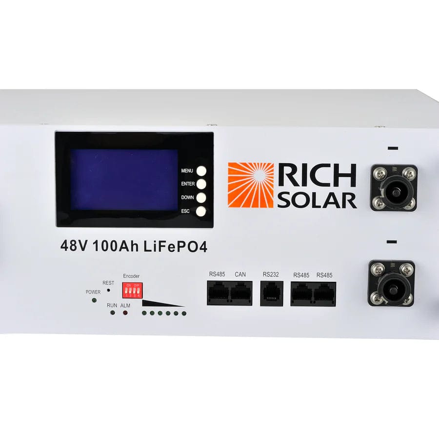 Rich Solar Solar Batteries Rich Solar ALPHA 5 | 48V 100Ah LiFePO4 Battery Pre-Order Only