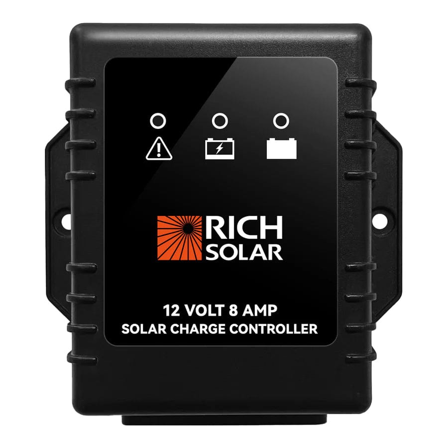 Rich Solar Solar Power Kits Rich Solar BRAVO Waterproof 8 | 8 Amp Waterproof PWM Solar Charge Controller