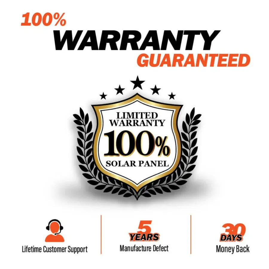 Rich Solar Solar Panels Rich Solar MEGA 100 Watt Monocrystalline Solar Panel | Best 12V Panel for VAN RVs and Off-Grid | 25-Year Output Warranty | UL Certified