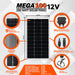 Rich Solar Solar Panels Rich Solar MEGA 100 Watt Monocrystalline Solar Panel | Best 12V Panel for VAN RVs and Off-Grid | 25-Year Output Warranty | UL Certified