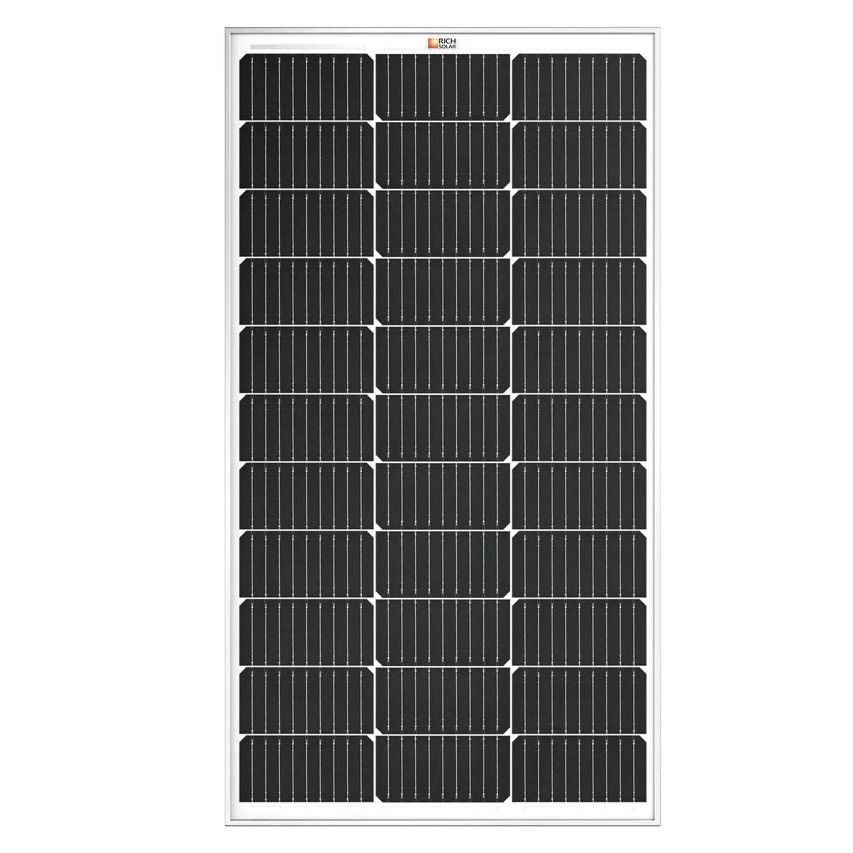 Rich Solar Solar Panels Rich Solar MEGA 100 Watt Monocrystalline Solar Panel | Best 12V Panel for VAN RVs and Off-Grid | 25-Year Output Warranty | UL Certified