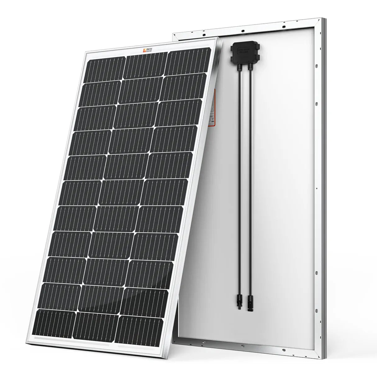 Rich Solar Solar Panels Rich Solar MEGA 100 Watt Monocrystalline Solar Panel | Best 12V Panel for VAN RVs and Off-Grid | 25-Year Output Warranty | UL Certified