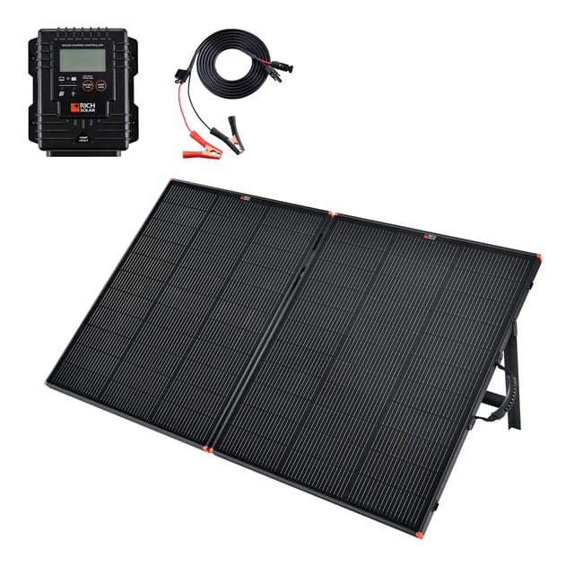 Rich Solar Solar Panels Rich Solar Mega 200 Watt Briefcase Portable Solar Charging Kit