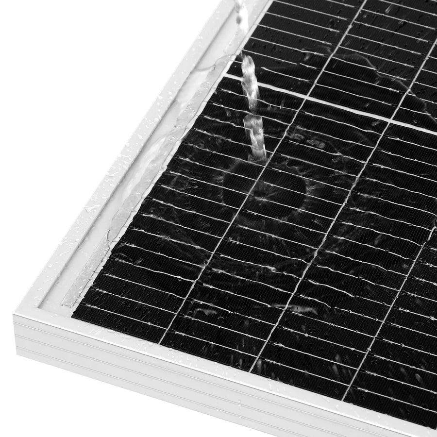 Rich Solar Rich Solar MEGA 250 PRO | 250 Watt Monocrystalline Solar Panel | Best 24V Panel for RVs and Off-Grid | 25-Year Output Warranty | Choose Color Silver or Black