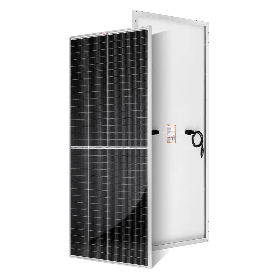 Rich Solar Silver Rich Solar MEGA 250 PRO | 250 Watt Monocrystalline Solar Panel | Best 24V Panel for RVs and Off-Grid | 25-Year Output Warranty | Choose Color Silver or Black