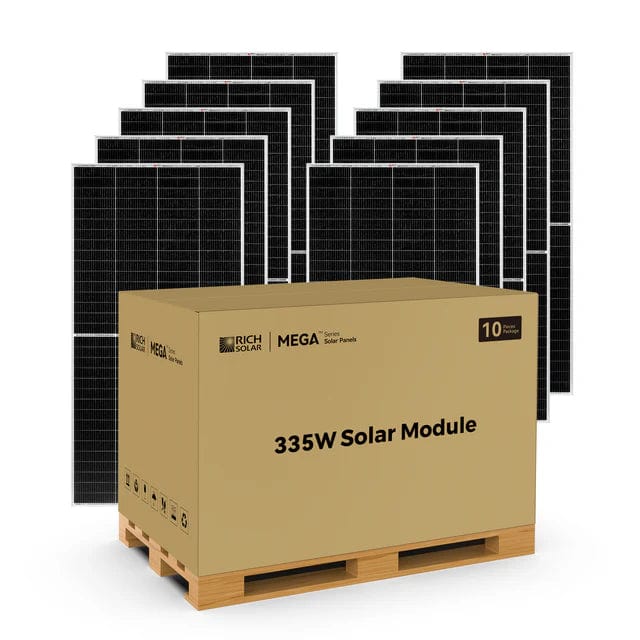 Rich Solar Solar Panels 10 Solar Panels Rich Solar MEGA 335 | 335 Watt Solar Panel