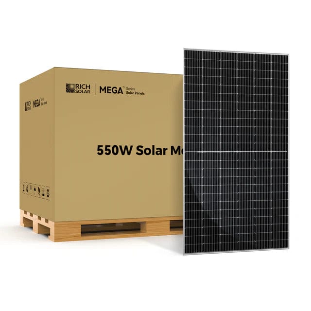 Rich Solar Solar Panels Rich Solar MEGA 550 | 550 Watt Bifacial Solar Panel | Backorder