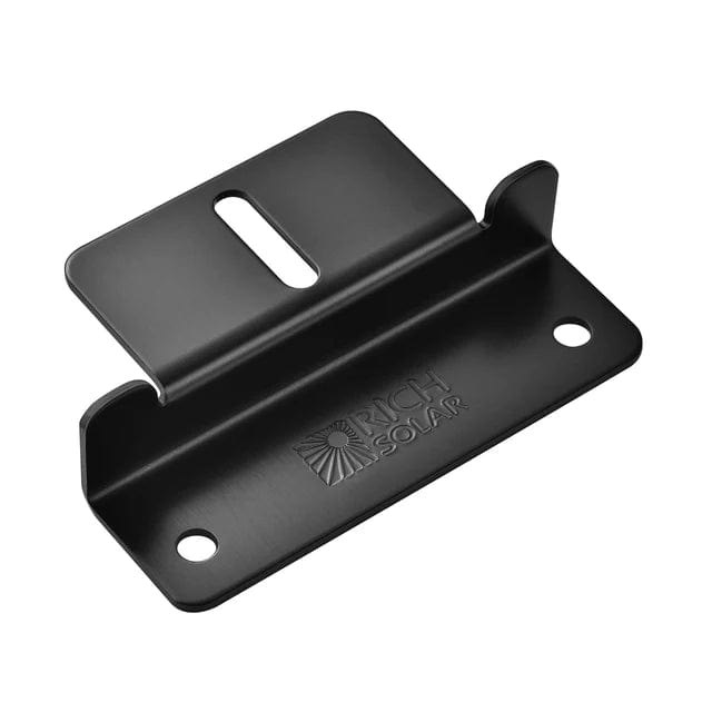 Rich Solar Solar Power Kits 3/4" Black Rich Solar Mounting Hardware Z Brackets