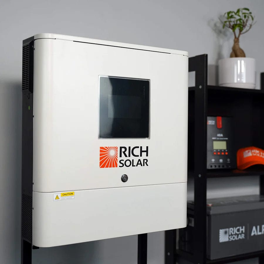 Rich Solar Solar Charge Controllers and Inverters Rich Solar NOVA 6500S 6500 Watt 48 Volt Off-Grid Hybrid Solar Inverter