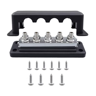 Ruixu Ruixu Busbar | 3/8" (M10) Terminal Studs | One Pair | 600A