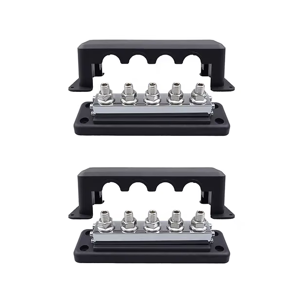 Ruixu Ruixu Busbar | 3/8" (M10) Terminal Studs | One Pair | 600A