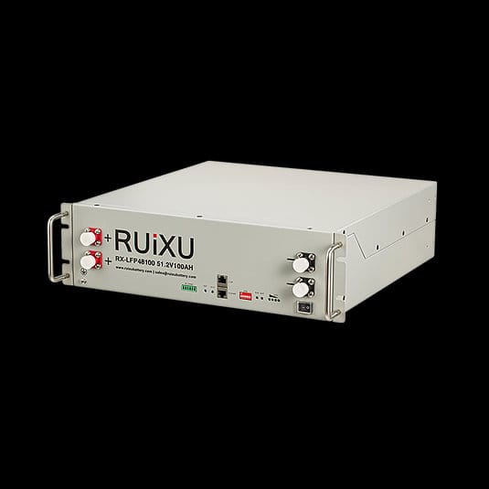 Ruixu Ruixu RX-LFP48100 | 19" Rack Mounted 3U Module | UL1973 | UL9540A| CEC | SGIP