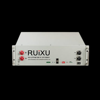 Ruixu Ruixu RX-LFP48100 | 19" Rack Mounted 3U Module | UL1973 | UL9540A| CEC | SGIP