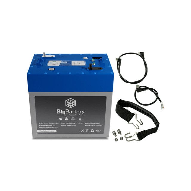 Signature Solar Solar Batteries BigBattery | 24V EAGLE 2 | LiFePO4 Lithium Battery 1.63kWh | For Boats &amp; Motorcycles