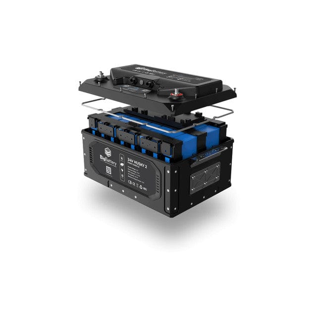 Signature Solar Solar Batteries BigBattery | 24V HUSKY 2 | LiFePO4 Lithium Battery 5.12kWh | For RVs, Camper Vans &amp; Commercial Vehicles