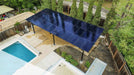 Signature Solar Solar Panels Chiko Maximo 185 Steel Solar Carport/Gazebo | 2-Car