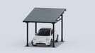 Signature Solar Solar Panels Chiko USA Premier Residential Steel Carport | Black | Solar Pergola | Solar Gazebo