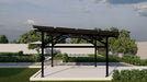 Signature Solar Solar Panels Chiko USA Premier Residential Steel Carport | Black | Solar Pergola | Solar Gazebo