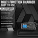 Signature Solar Chargers Eco-Worthy 10A 12V Smart Battery Charger with LCD Display for Lithium (LiFePO4) Batteries